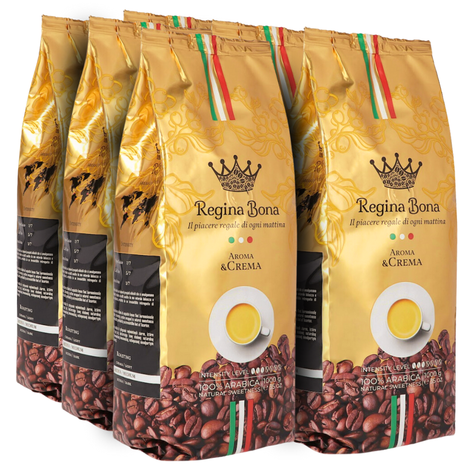Regina Bona Arabica Cream and Aroma 1kg (6 Pcs)